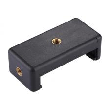 Suport pentru telefon Puluz PU307, Montare la trepied, Filet 1/4 inch, Negru