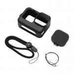Husa din silicon Puluz PU518B compatibila cu camera GoPro Hero 12 / 11 / 10 / 9 Black, Negru 3 - lerato.ro