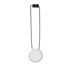 Suport magnetic pentru gat Puluz PU889W compatibil cu Insta360 GO 3 / GO 3S, Alb