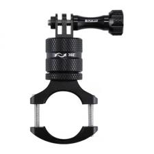 Suport pentru ghidon Puluz PU223B pentru camere video sport, Rotire 360 grade, Negru