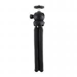 Trepied Puluz Mini Octopus pentru camere foto, Cap rotativ 360 grade, Filet 1/4 inch, Negru 2 - lerato.ro
