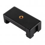 Adaptor montare trepied PULUZ PU448B pentru telefon, Filet 1/4 inch, Cold Shoe, Negru 3 - lerato.ro