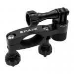 Suport ghidon Puluz PU237B pentru camere video sport, Rotire 360 grade, Negru 3 - lerato.ro