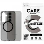 Carcasa CARE by PanzerGlass Flagship Urban Combat QI compatibila cu Samsung Galaxy S25 Smokey Black 2 - lerato.ro