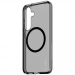 Carcasa CARE by PanzerGlass Flagship Urban Combat QI compatibila cu Samsung Galaxy S25 Smokey Black 4 - lerato.ro