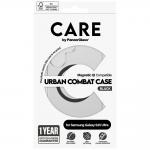 Carcasa CARE by PanzerGlass Flagship Urban Combat QI compatibila cu Samsung Galaxy S25 Ultra Transparent Black 5 - lerato.ro