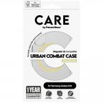 Carcasa CARE by PanzerGlass Flagship Urban Combat QI compatibila cu Samsung Galaxy S25 Transparent Chardonnay 5 - lerato.ro