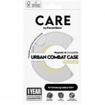 Carcasa CARE by PanzerGlass Flagship Urban Combat QI compatibila cu Samsung Galaxy S25 Plus Transparent Chardonnay 5 - lerato.ro