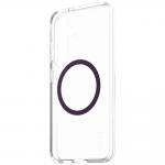 Carcasa CARE by PanzerGlass Flagship Urban Combat QI compatibila cu Samsung Galaxy S25 Transparent Purple 4 - lerato.ro