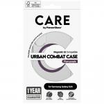 Carcasa CARE by PanzerGlass Flagship Urban Combat QI compatibila cu Samsung Galaxy S25 Transparent Purple 5 - lerato.ro
