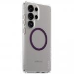 Carcasa CARE by PanzerGlass Flagship Urban Combat QI compatibila cu Samsung Galaxy S25 Ultra Transparent Purple 3 - lerato.ro