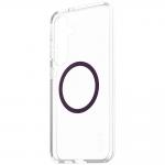 Carcasa CARE by PanzerGlass Flagship Urban Combat QI compatibila cu Samsung Galaxy S25 Plus Transparent Purple 4 - lerato.ro