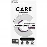 Carcasa CARE by PanzerGlass Flagship Urban Combat QI compatibila cu Samsung Galaxy S25 Plus Transparent Purple 5 - lerato.ro