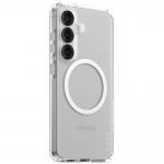 Carcasa CARE by PanzerGlass Flagship Urban Combat QI compatibila cu Samsung Galaxy S25 White 3 - lerato.ro