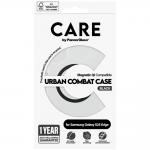Carcasa CARE by PanzerGlass Flagship Urban Combat QI compatibila cu Samsung Galaxy S25 Edge Transparent Black 5 - lerato.ro