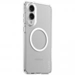 Carcasa CARE by PanzerGlass Flagship Urban Combat QI compatibila cu Samsung Galaxy S25 Edge Transparent White 3 - lerato.ro
