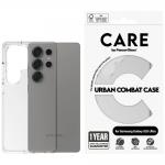 Carcasa CARE by PanzerGlass Flagship Urban Combat compatibila cu Samsung Galaxy S25 Ultra Transparent 2 - lerato.ro