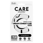Carcasa CARE by PanzerGlass Flagship Urban MagSafe compatibila cu iPhone 16 Transparent Black 5 - lerato.ro