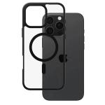 Carcasa CARE by PanzerGlass Flagship Urban MagSafe compatibila cu iPhone 16 Pro Max Transparent Black 3 - lerato.ro