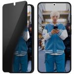 Folie sticla PanzerGlass Ultra-Wide Fit Privacy compatibila cu Samsung Galaxy S25, Negru 3 - lerato.ro