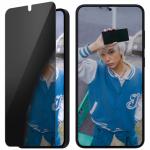 Folie sticla PanzerGlass Ultra-Wide Fit Privacy compatibila cu Samsung Galaxy S25 Plus, Negru 4 - lerato.ro