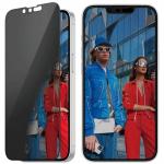 Folie sticla PanzerGlass Ultra-Wide Fit Privacy compatibila cu iPhone 16e / 14 / 13 / 13 Pro, Negru 4 - lerato.ro