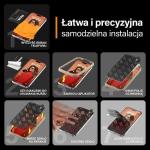Folie de protectie din sticla PanzerGlass Ultra-Wide Fit Tempered compatibila cu iPhone 15 Pro, Transparent 15 - lerato.ro