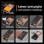 Folie de protectie din sticla PanzerGlass Ultra-Wide Fit Tempered compatibila cu iPhone 15 Plus, Transparent 15 - lerato.ro