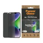 Folie de protectie din sticla PanzerGlass Ultra-Wide Fit Antibacterial si Privacy, EasyAligner compatibila cu iPhone 14 Plus / 13 Pro Max, Negru 3 - lerato.ro