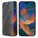 Folie de protectie din sticla PanzerGlass Ultra-Wide Fit Antibacterial si Privacy, EasyAligner compatibila cu iPhone 14 Pro Max, Negru 5 - lerato.ro