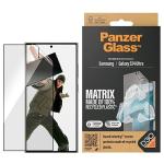 Folie de protectie din sticla PanzerGlass Ultra-Wide Fit Matrix D3O cu aplicator compatibila cu Samsung Galaxy S24 Ultra, Transparent 3 - lerato.ro