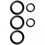 Folie sticla pentru lentile PanzerGlass Hoops compatibila cu Samsung Galaxy S25 Ultra, Negru 4 - lerato.ro