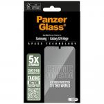 Folie protectie Ceramic Glass PanzerGlass Ultra-Wide Fit compatibila cu Samsung Galaxy S25 Edge, Transparent 5 - lerato.ro