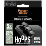 Folie sticla pentru lentile PanzerGlass Hoops compatibila cu Samsung Galaxy S25, Negru 5 - lerato.ro
