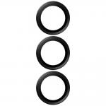 Folie Ceramic Glass pentru lentile PanzerGlass Hoops compatibila cu Samsung Galaxy S25 Plus, Negru 4 - lerato.ro