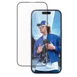 Folie PanzerGlass Screen Protector Aluminum Frame Ultra-Wide Fit compatibila cu iPhone 16, Transparent 2 - lerato.ro