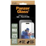Folie PanzerGlass Screen Protector Aluminum Frame Ultra-Wide Fit compatibila cu iPhone 16 Pro Max, Transparent 5 - lerato.ro