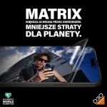 Folie sticla Matrix Ultra-Wide-Fit Hybrid compatibila cu iPhone 15 Pro Max, Transparent 5 - lerato.ro
