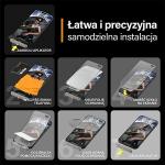 Folie sticla Matrix Ultra-Wide-Fit Hybrid compatibila cu iPhone 15 Pro Max, Transparent 9 - lerato.ro