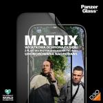 Folie sticla Matrix Ultra-Wide-Fit Hybrid compatibila cu iPhone 15 Plus, Transparent 4 - lerato.ro