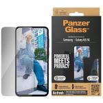 Folie de protectie din sticla PanzerGlass Ultra-Wide Fit, Privacy si Tempered Glass, compatibila cu Samsung Galaxy A55 5G, Negru 4 - lerato.ro