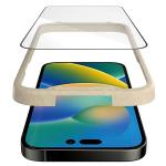 Folie sticla PanzerGlass Ultra-Wide Fit Antibacterial si Tempered, Sistem Montare, compatibila cu iPhone 14 Pro, Transparent 5 - lerato.ro