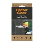 Folie sticla PanzerGlass Ultra-Wide Fit, Antibacterial si Tempered, Privacy, compatibila cu iPhone 14 Pro, Negru 9 - lerato.ro