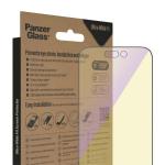 Folie sticla Blue Light Filter PanzerGlass Ultra-Wide Fit, Tempered, Sistem Montare, compatibila cu iPhone 14 Pro, Transparent 8 - lerato.ro