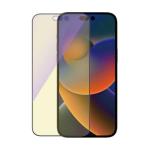 Folie sticla Blue Light Filter PanzerGlass Ultra-Wide Fit, Tempered, Sistem Montare, compatibila cu iPhone 14 Pro Max, Transparent 2 - lerato.ro