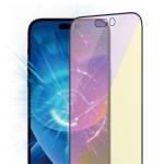 Folie sticla Blue Light Filter PanzerGlass Ultra-Wide Fit, Tempered, Sistem Montare, compatibila cu iPhone 14 Pro Max, Transparent 7 - lerato.ro
