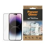 Folie sticla PanzerGlass Ultra-Wide Fit, Temered, Glare, Sistem Montare, compatibila cu iPhone 14 Pro Max, Transparent 3 - lerato.ro