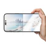 Folie sticla PanzerGlass Ultra-Wide Fit, Temered, Glare, Sistem Montare, compatibila cu iPhone 14 Pro Max, Transparent 8 - lerato.ro