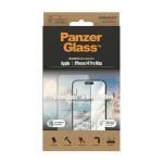 Folie sticla PanzerGlass Ultra-Wide Fit, Temered, Glare, Sistem Montare, compatibila cu iPhone 14 Pro Max, Transparent 10 - lerato.ro