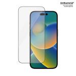 Folie sticla PanzerGlass Ultra-Wide Fit, Antibacterial si Tempered, compatibila cu iPhone 14 Pro, Transparent 3 - lerato.ro